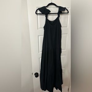 Brand new Banana Republic black linen maxi dress